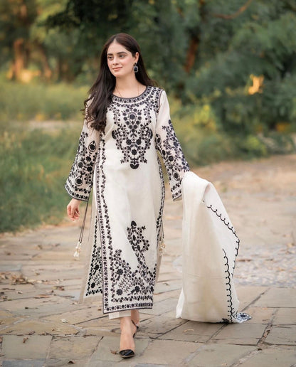 Dur-e-fishan 3-Pieces