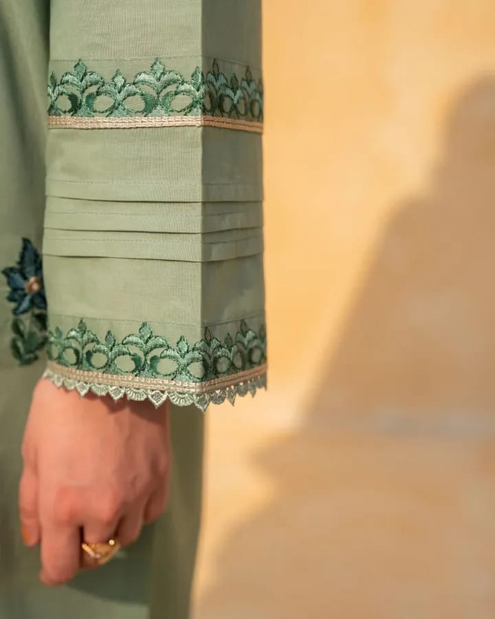 Anmol Stitched 3-Piece Suits (Simple chiffon Dupata)